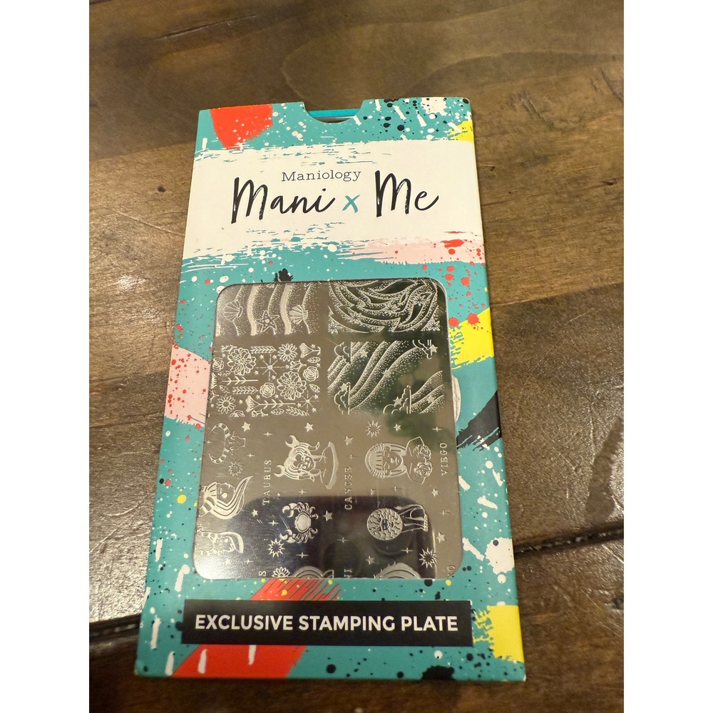 Maniology MXM046 Mani x Me Exclusive‎ Nail Stamping Plate Zodiac Astrology